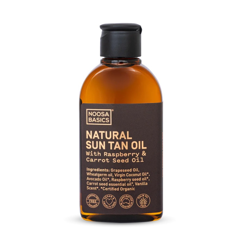 Natural Sun Tan Oil 125ml by NOOSA BASICS