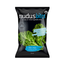 Air Dried Kale Chips - Cracking Sea Salt 20g by NUDUS