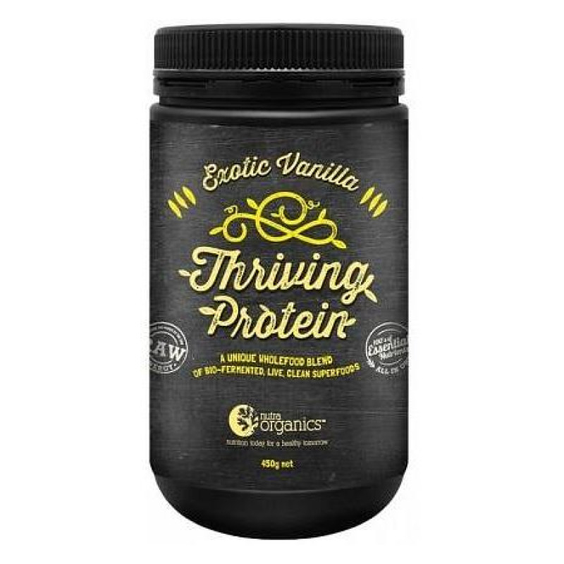 Thriving Protein - Smooth Vanilla 450g by NUTRA ORGANICS