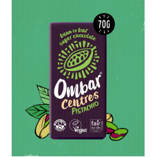 Pistachio Truffle Chocolate Centres 70g by OMBAR