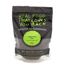 Organic Wild Rice 200g by HONEST TO GOODNESS