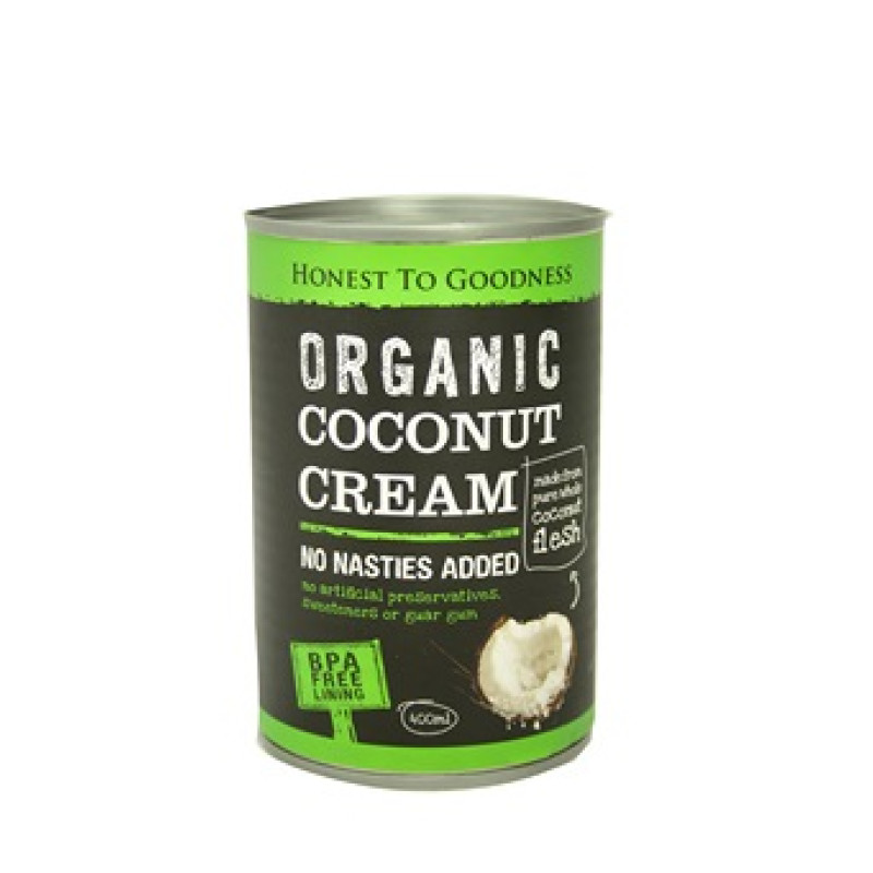 Coconut Cream 400ml by HONEST TO GOODNESS