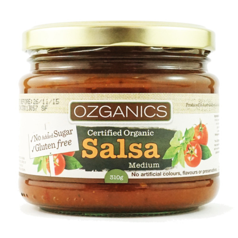 Salsa Medium 310g by OZGANICS