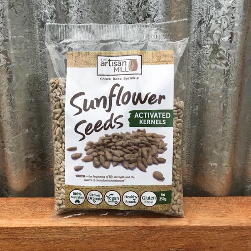 Australian Sunflower Seeds 250g by THE ARTISAN MILL