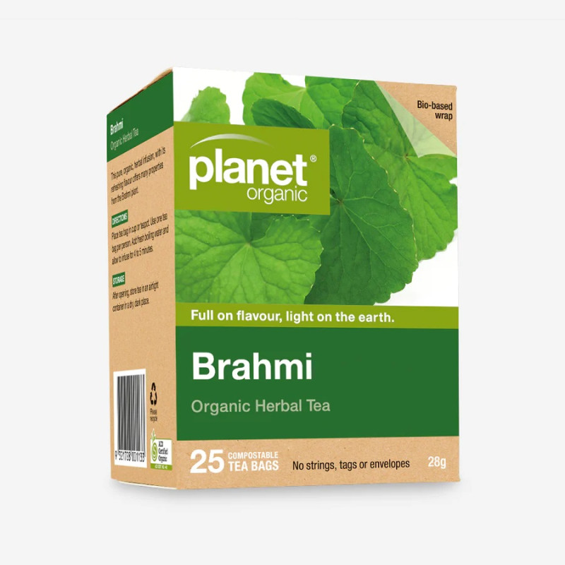 Brahmi Tea Bags (25) by PLANET ORGANIC