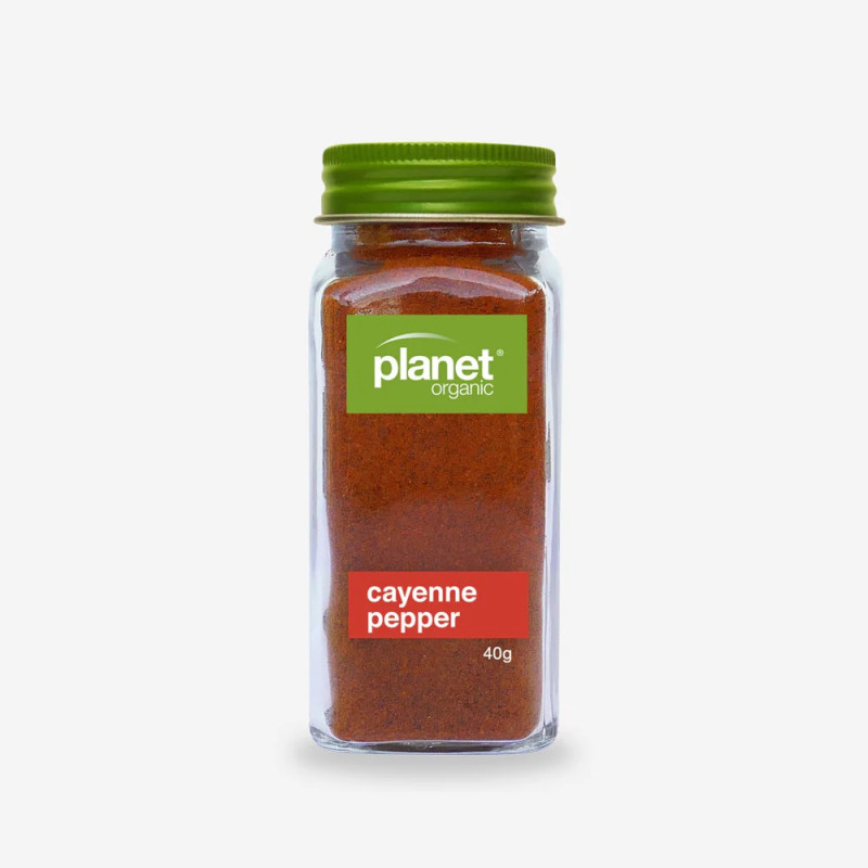 Organic Cayenne Pepper 40g by PLANET ORGANIC