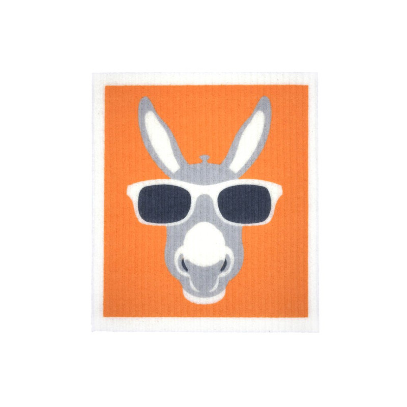 100% Biodegradable Dishcloth - Donkey by RETRO KITCHEN