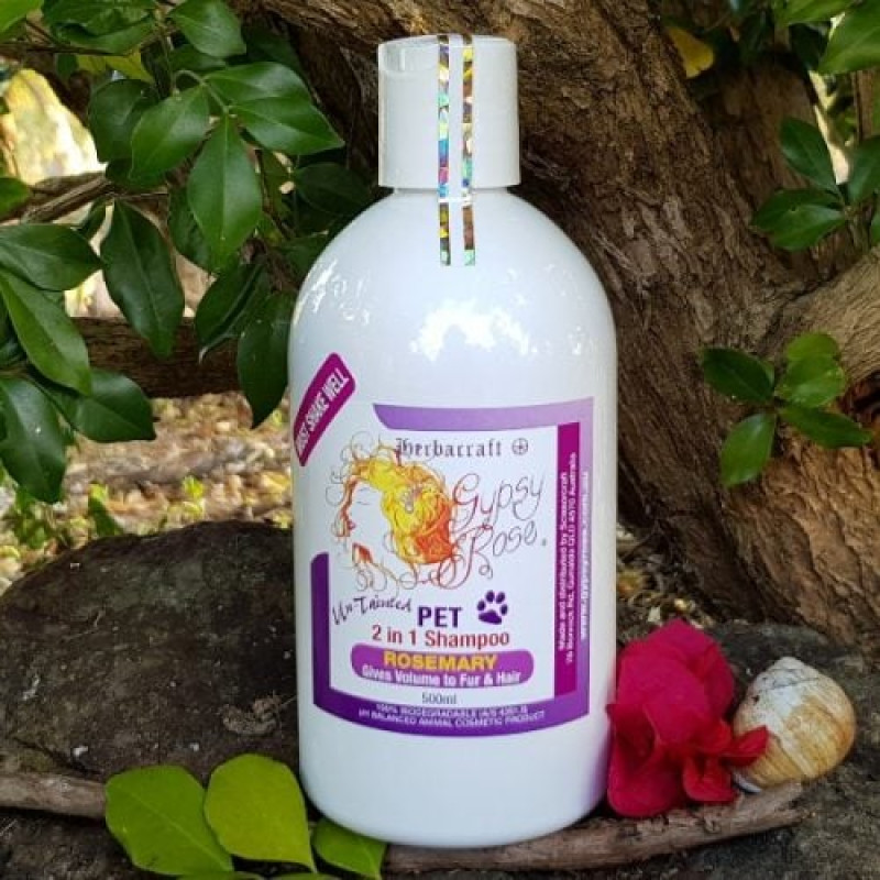 2 in 1 Pet Shampoo Rosemary 500ml by GYPSY ROSE