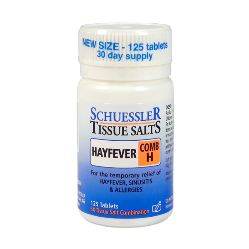 Tissue Salts Hayfever (Comb H) Tablets (125) by MARTIN & PLEASANCE
