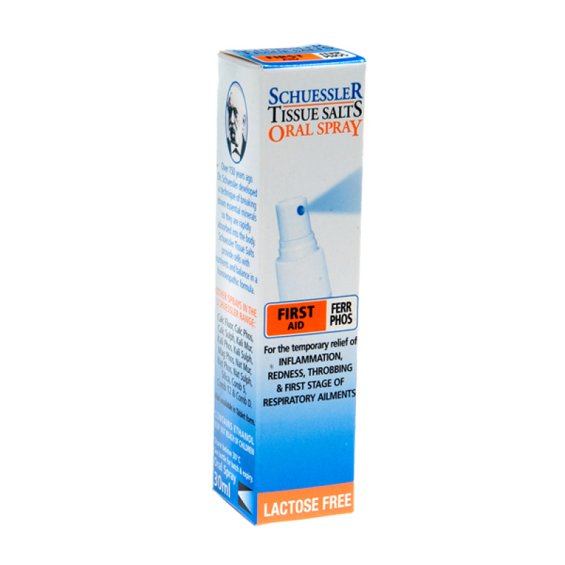 Tissue Salts First Aid (Ferr Phos) Oral Spray 30ml by MARTIN & PLEASANCE