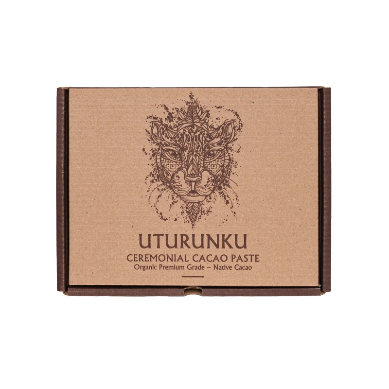 Uturunku Ceremonial Cacao Paste Block 500g by RESCUE CACAO