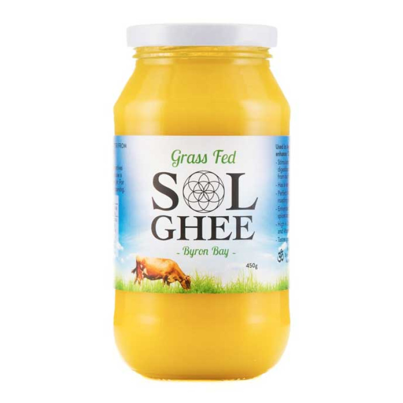 Grass Fed Ghee 450g by SOL GHEE