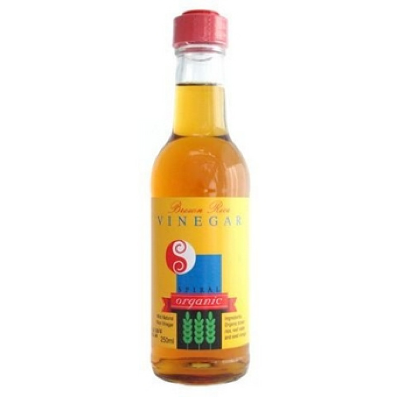 Brown Rice Vinegar 250ml by SPIRAL FOODS