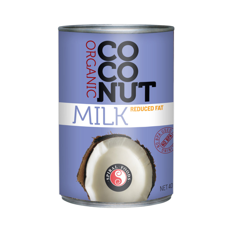 Coconut Milk Reduced Fat 400ml by SPIRAL FOODS
