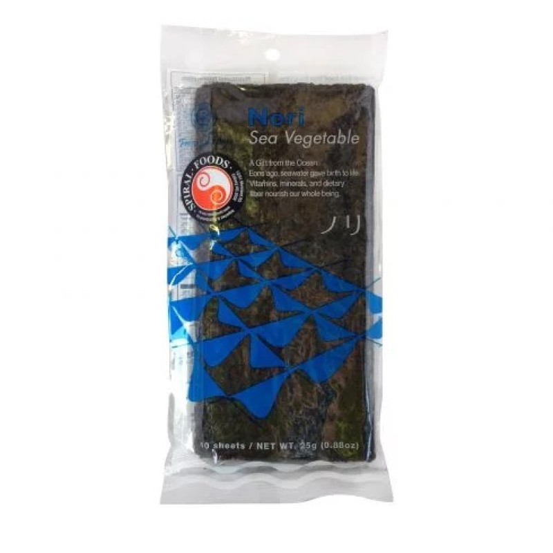 Nori (10 Sheets) 25g by SPIRAL FOODS