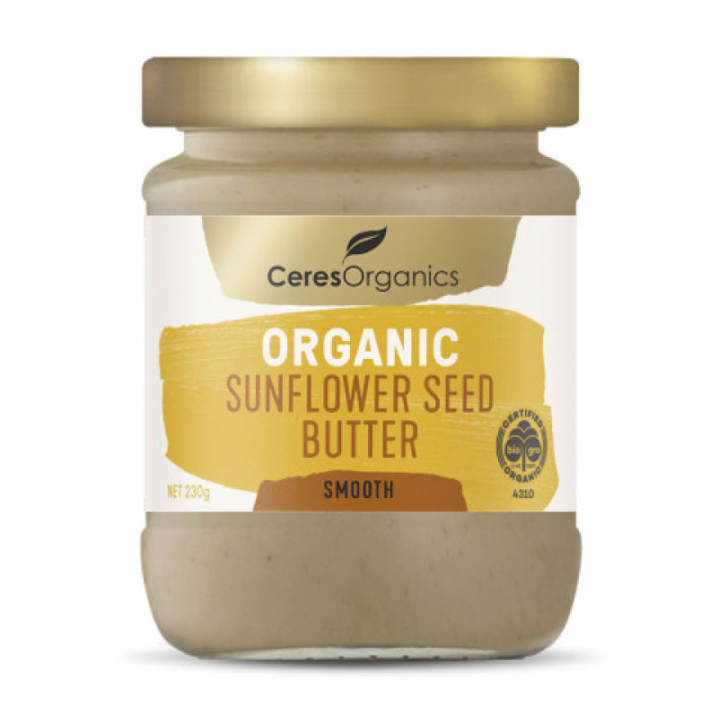 Organic Sunflower Seed Butter 220g by CERES ORGANICS