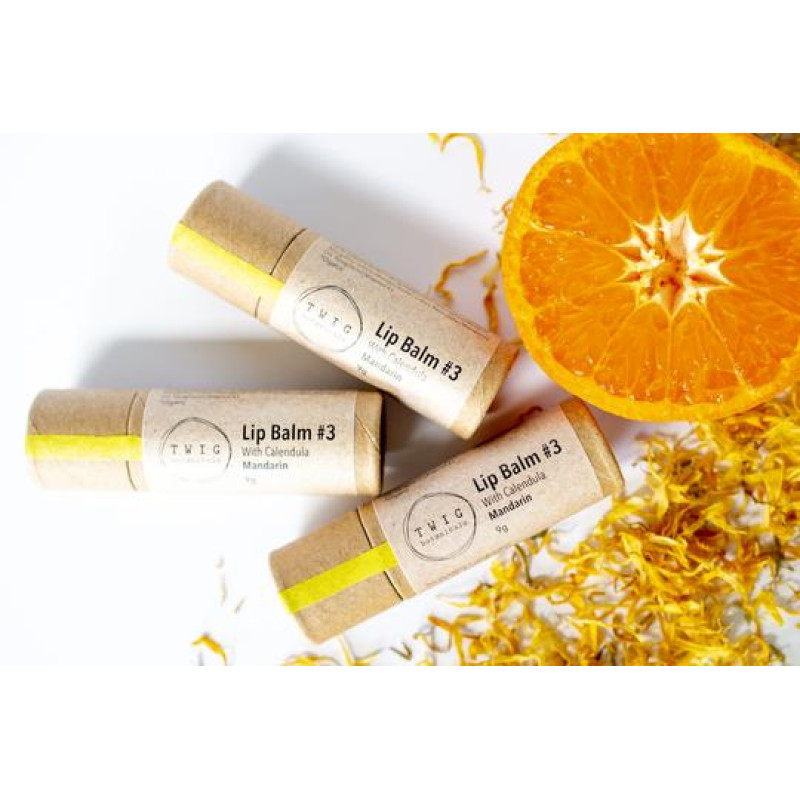 Lip Balm #3 Mandarin by TWIG BOTANICALS