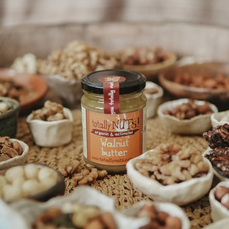 Organic Activated Walnut Butter 220g by TOTALLY NUTS