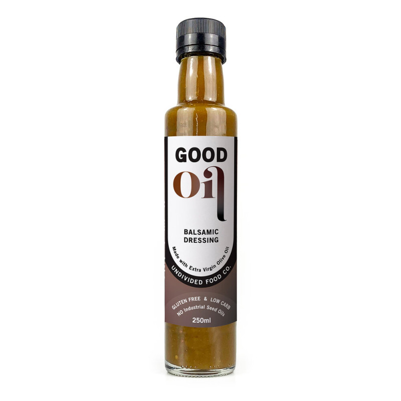 Good Oil - Balsamic Dressing 250ml by UNDIVIDED FOOD CO