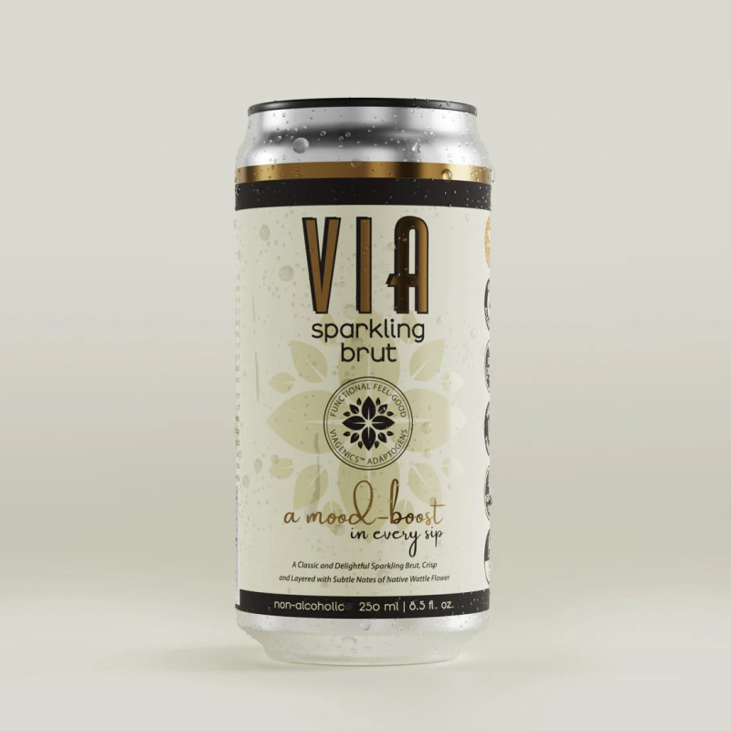 Non-Alcoholic Sparkling Brut 250ml by VIA