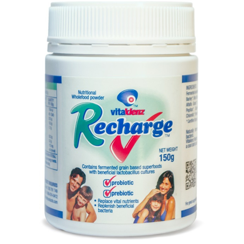 Vitaklenz Recharge Prebiotic & Probiotic 150g by GENESIS HEALTH