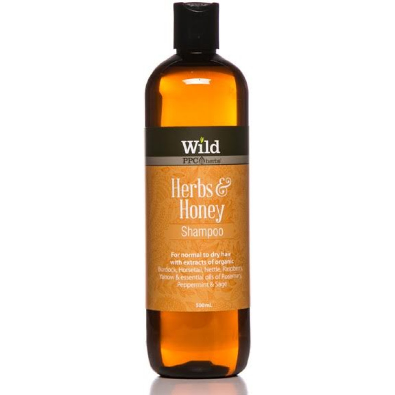 Herbs & Honey Shampoo 500ml by WILD