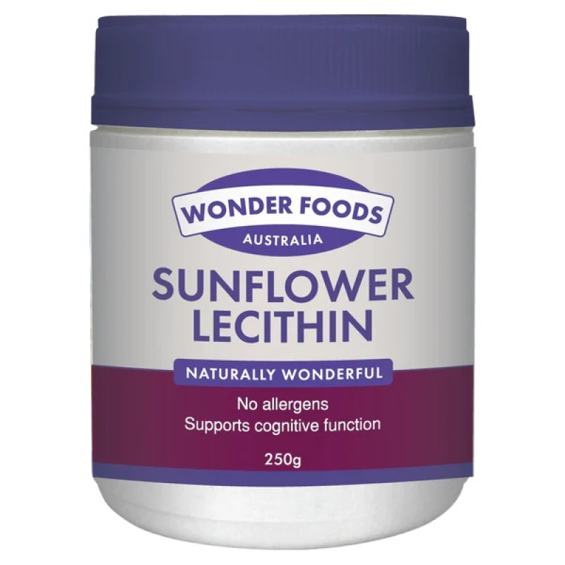 Sunflower Lecithin Powder 250g by WONDER FOODS