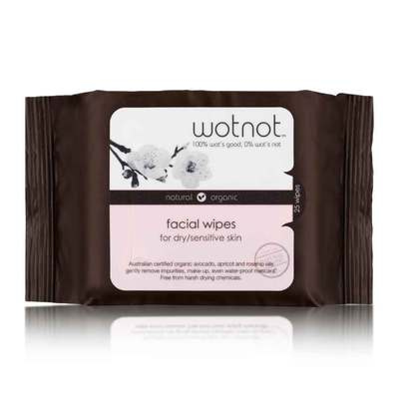 Facial Wipes Ultra-Hydrating (25) by WOTNOT