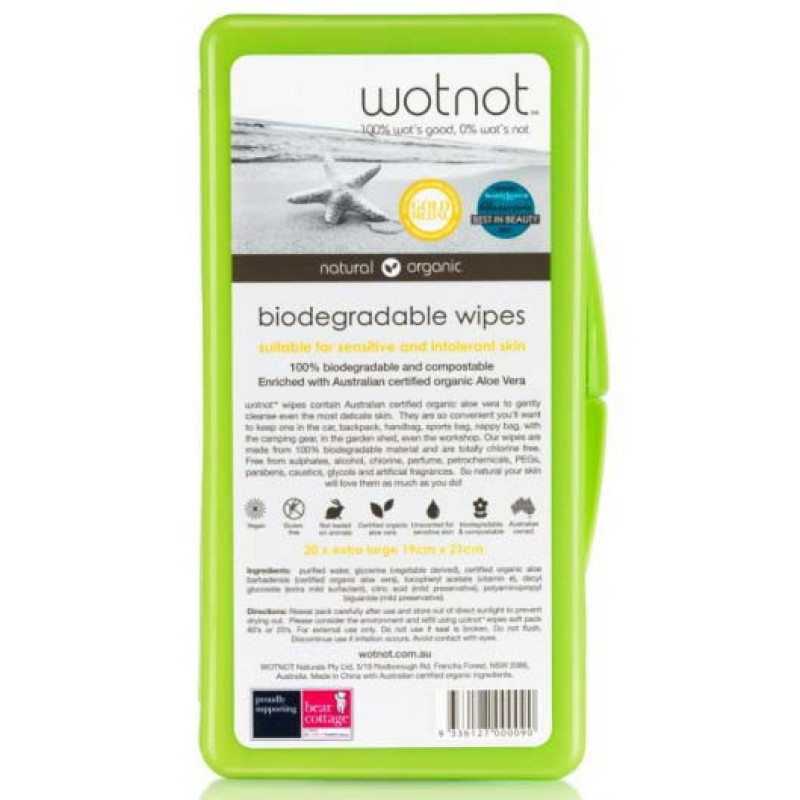 Travel Case Wipes (20) by WOTNOT