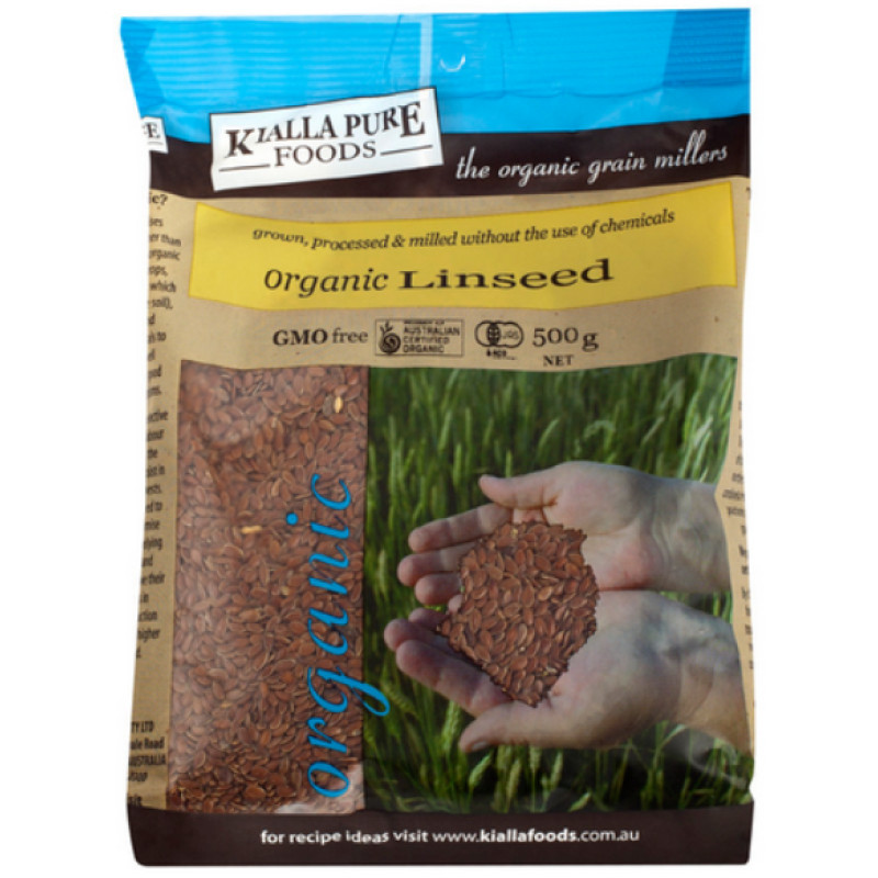 Linseed 500g by KIALLA PURE FOODS