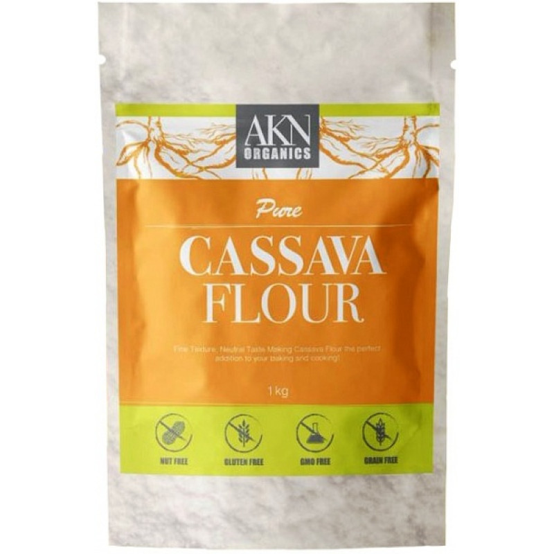 Cassava Flour 1kg by AKN ORGANICS