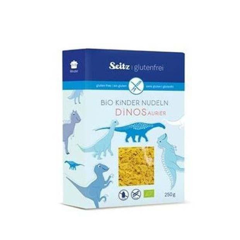 Organic Gluten Free Dinosaur Pasta 250g by ALB-GOLD SEITZ