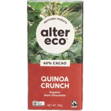 Dark Quinoa Crunch Chocolate 80g by ALTER ECO