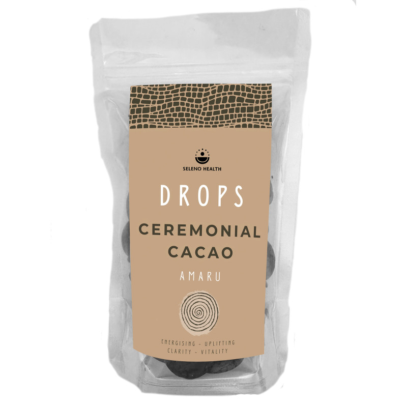 Amaru Ceremonial Cacao Paste Drops 250g by RESCUE CACAO