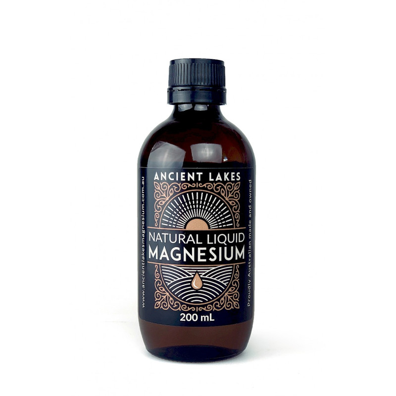 Natural Liquid Magnesium 200ml by ANCIENT LAKES