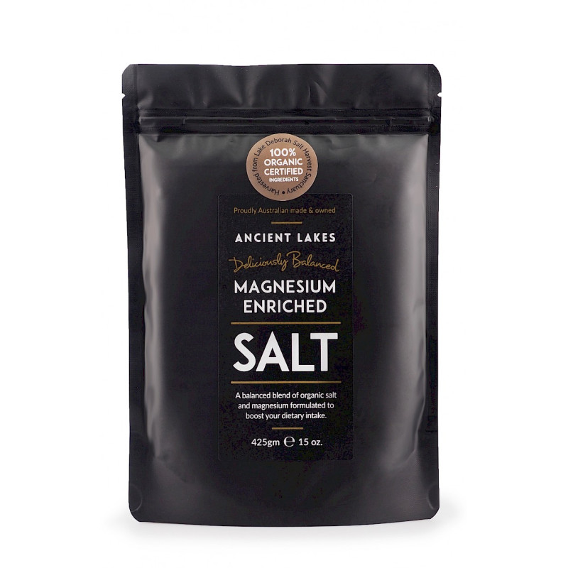 Magnesium Enriched Salt 425g by ANCIENT LAKES