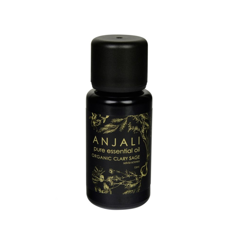 Organic Clary Sage Essential Oil 15ml by ANJALI