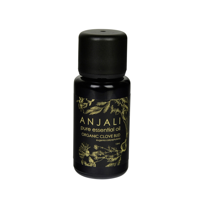 Organic Clove Bud Essential Oil 15ml by ANJALI