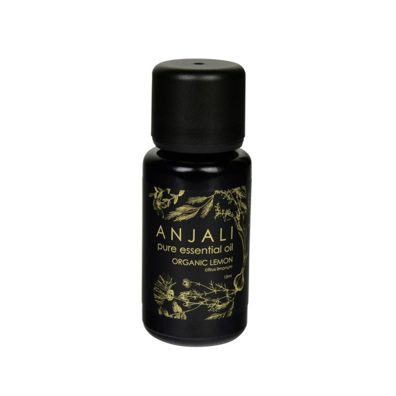 Organic Lemon Essential Oil 15ml by ANJALI