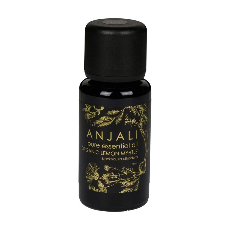 Organic Lemon Myrtle Essential Oil 15ml by ANJALI