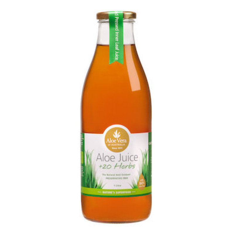 Aloe Vera Juice +20 Herbs 1L by ALOE VERA OF AUSTRALIA