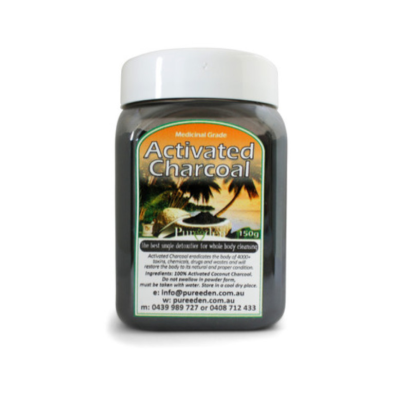 Activated Coconut Charcoal 70g by PURE EDEN