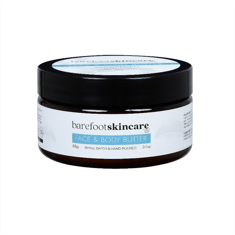 Face & Body Butter Unscented 100g by BAREFOOT SKINCARE CO