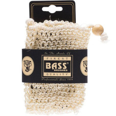 Sisal Soap Holder Pouch With Drawstring, Firm 1 by BASS BRUSHES