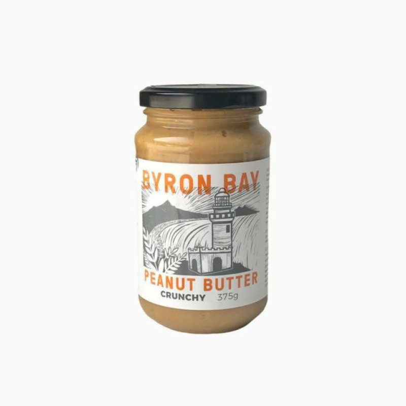 BB Peanut Butter Crunchy 375g by BYRON BAY PEANUT BUTTER