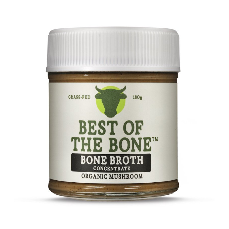 Organic Mushroom Beef Bone Broth Concentrate 180g by BEST OF THE BONE