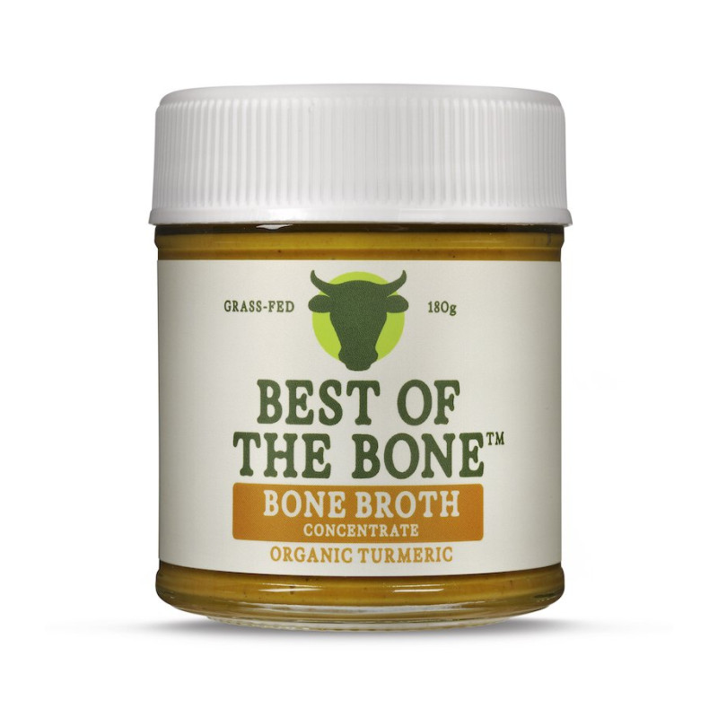 Organic Turmeric, Ginger, Black Pepper Beef Bone Broth Concentrate 180g by BEST OF THE BONE