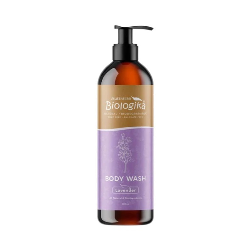 Body Wash Lavender 500ml by BIOLOGIKA