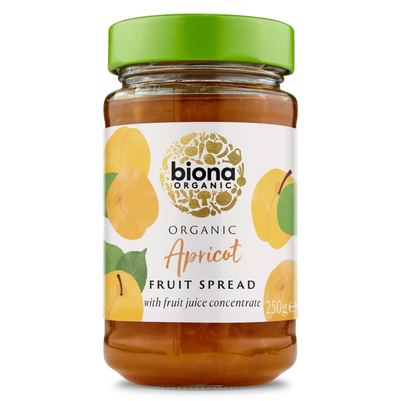 Organic Fruit Spread Apricot 250g by BIONA