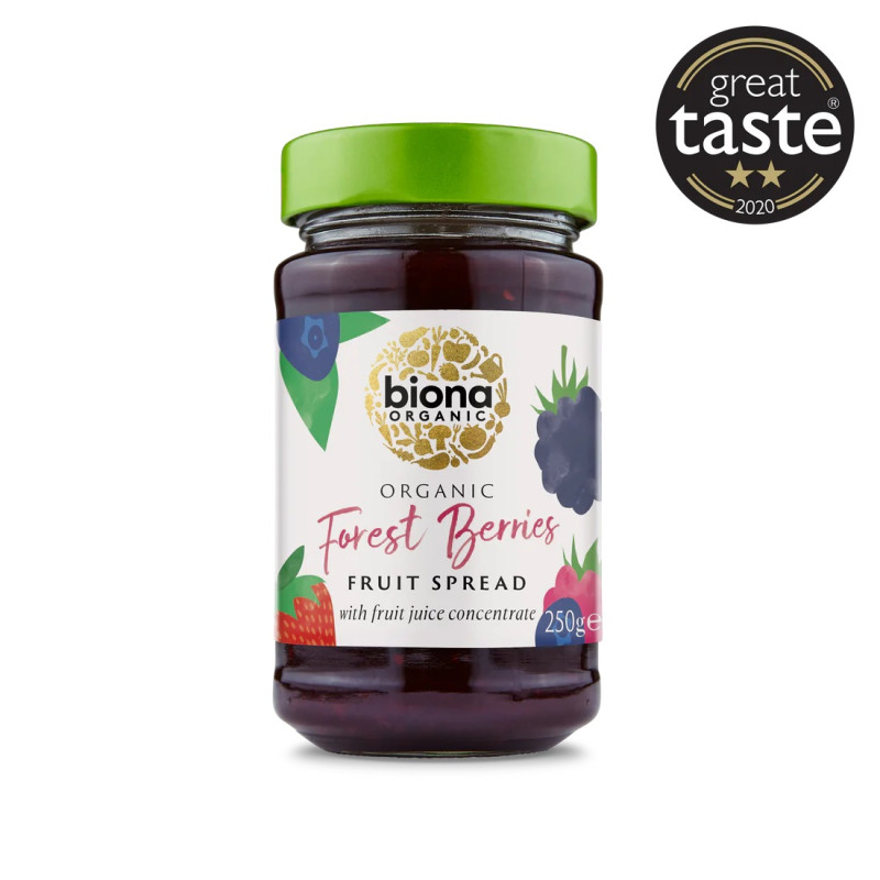 Organic Fruit Spread Forest Berries 250g by BIONA